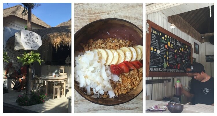 vegane restaurants in canggu- nalu bowls