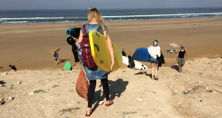 Fehler beim Surfen lernen: Sich das Surfen alleine beizubringen!